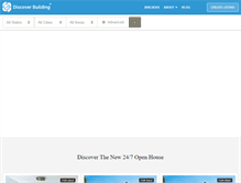 Tablet Screenshot of discoverbuilding.com